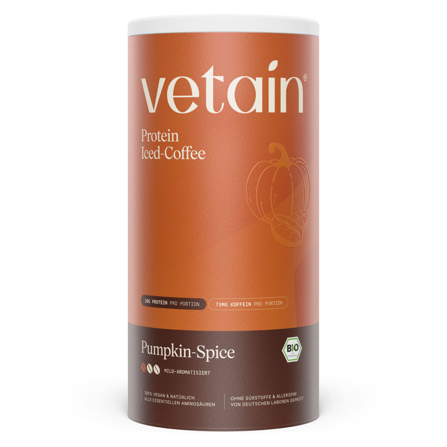 Vegan Protein Iced-Coffee Pumpkin Spice (540g/BIO)