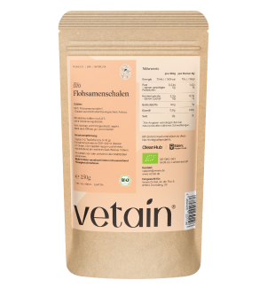 Vetain Bio-Flohsamenschalen