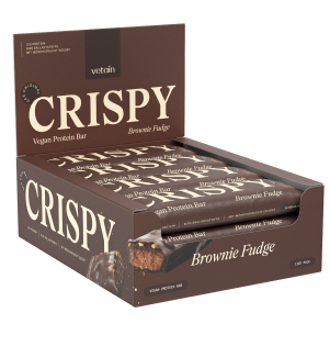 Vetain Crispy Proteinriegel Brownie Fudge 12er Tray 
