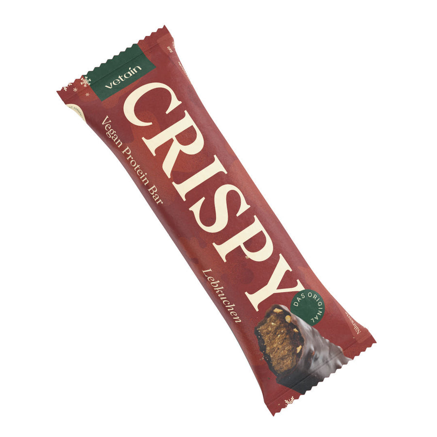 Vetain veganer Crispy Proteinriegel Lebkuchen