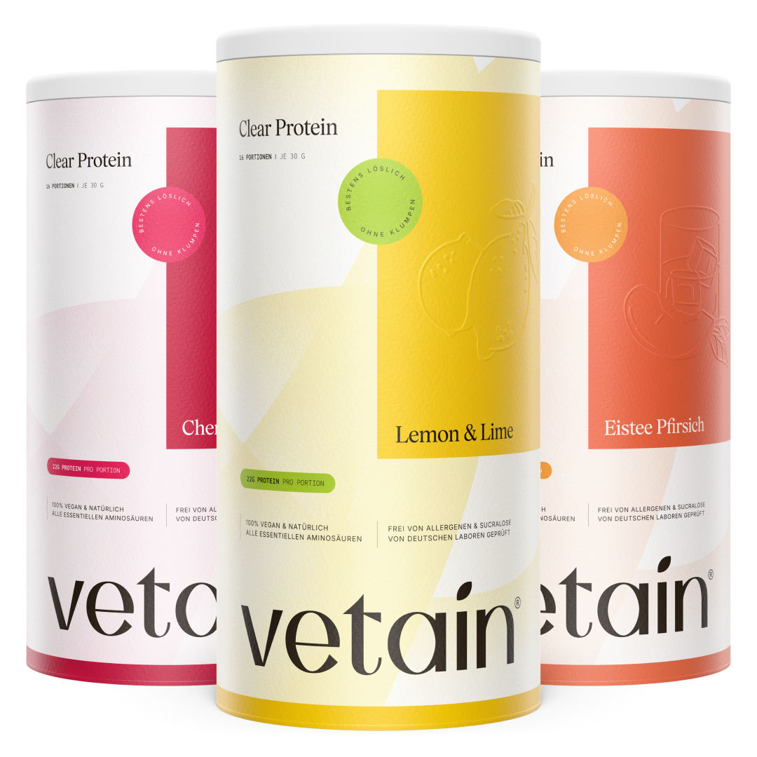 Vetain Clear Protein Bundle mit 3 wählbaren Sorten