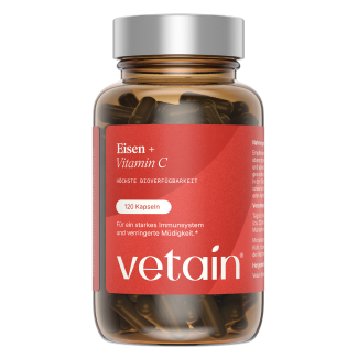 Vetain Supplement Eisen + Vitamin C