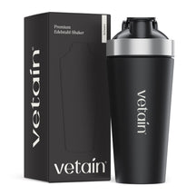 Vetain Edelstahl-Shaker schwarz