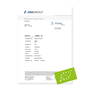 Laborzertifikate der GBA Group für Vetain