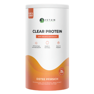 Clear Pfirsich Protein Vetain