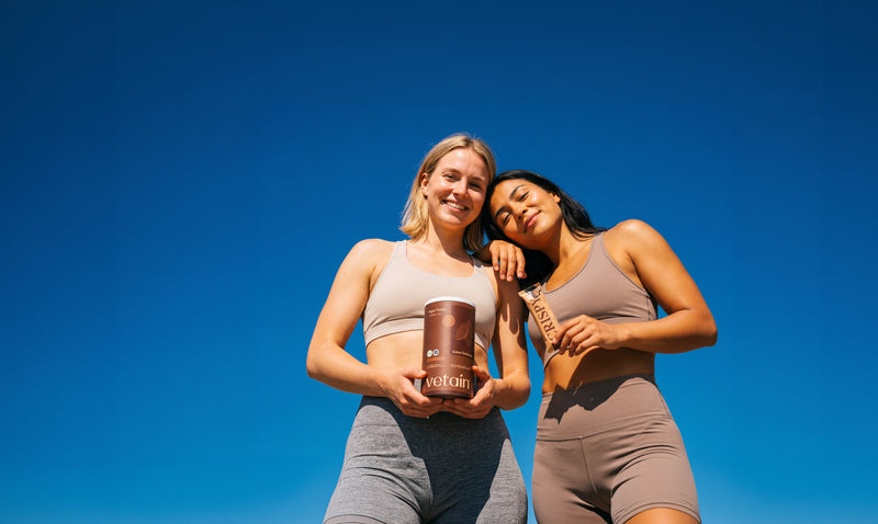 Vetain Protein unterwegs mit Freunden