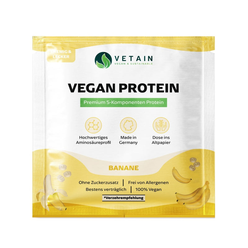 Vegan Protein Banane Probe
