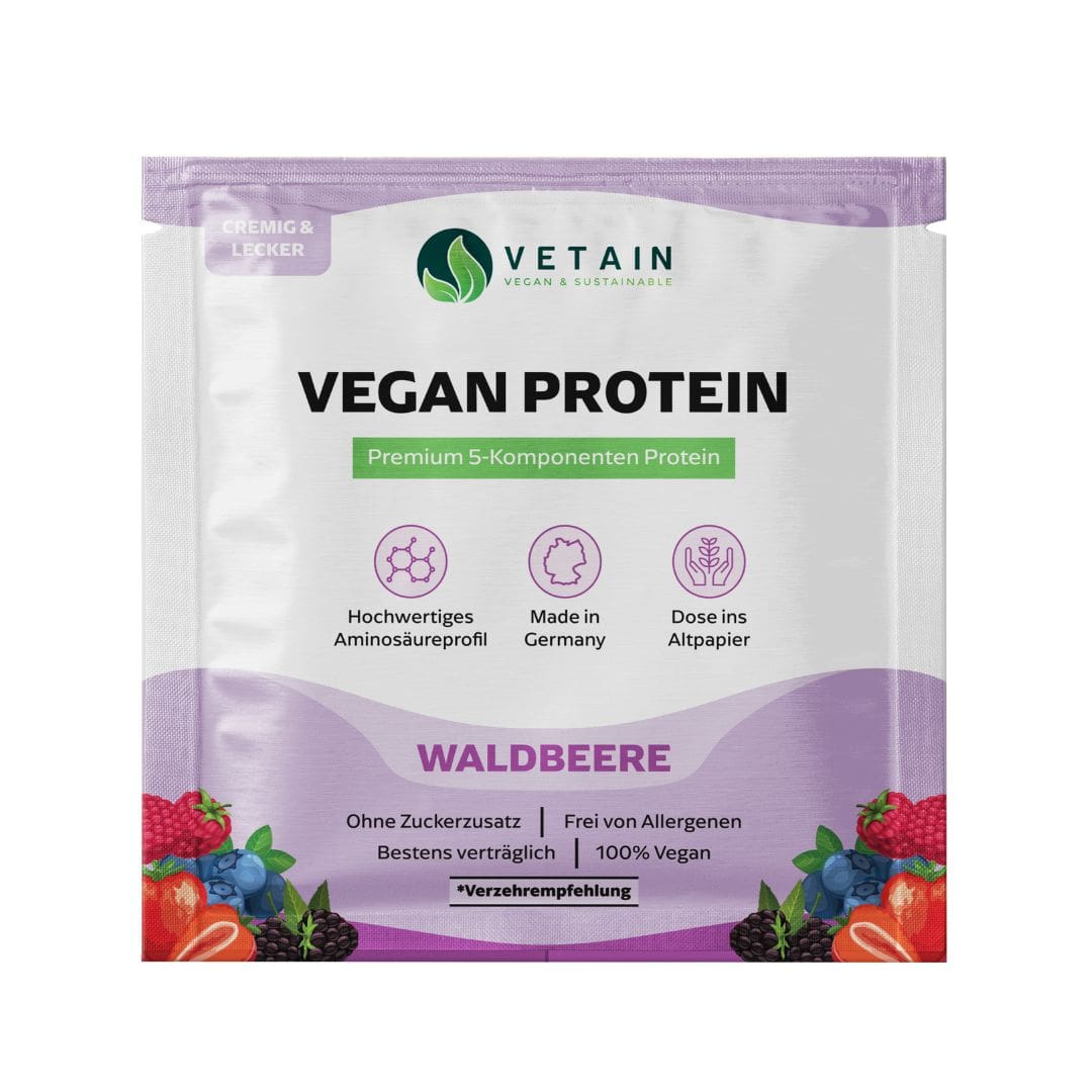 Vegan Protein Beere Probe