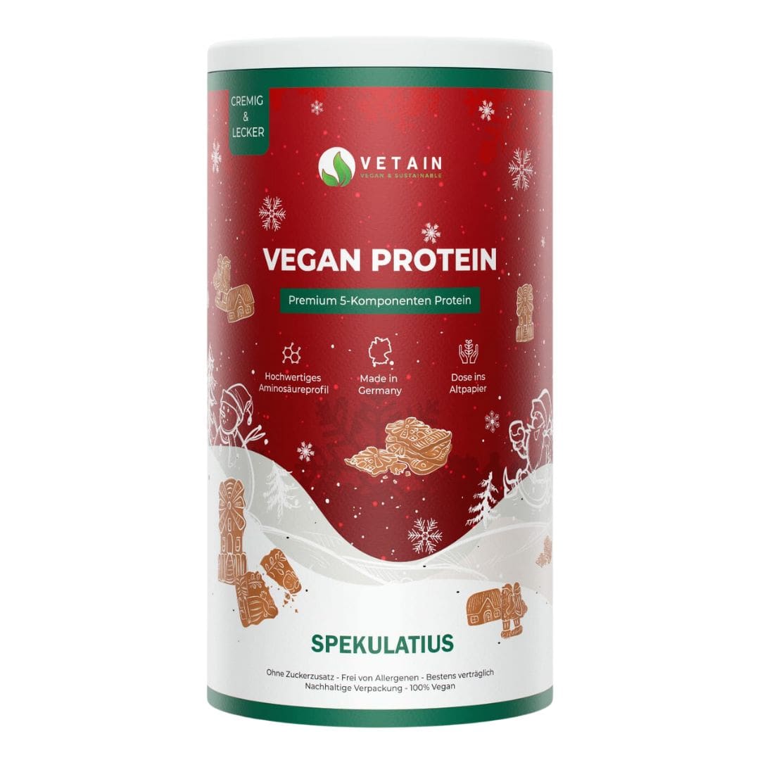 Vegan Protein Spekulatius - Veganes Proteinpulver Spekulatius Geschmack Vetain