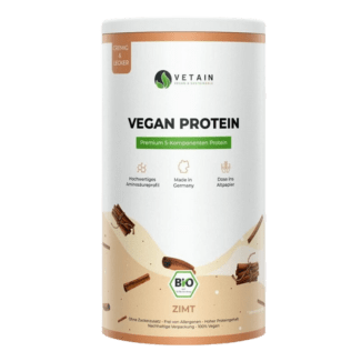 Vergleich Vegan Protein Zimt
